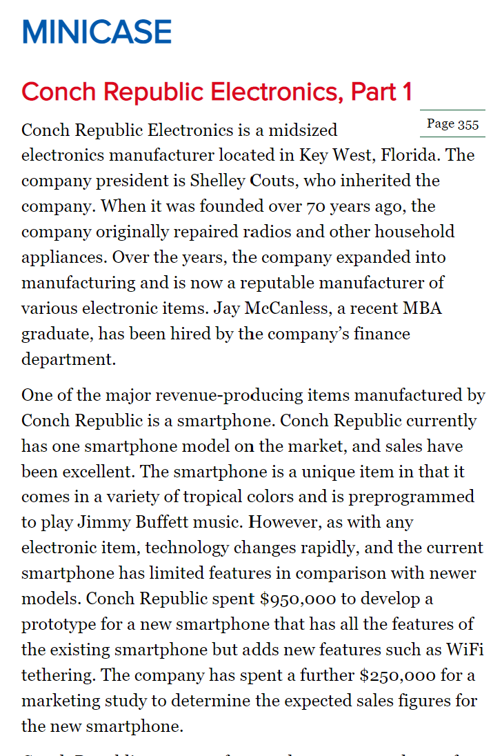 MINICASE Conch Republic Electronics, Part 1 Conch Republic Electronics is a