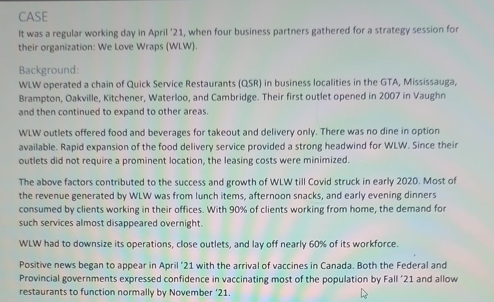 to perform a NPV analysis and determine the benefit to leasing or