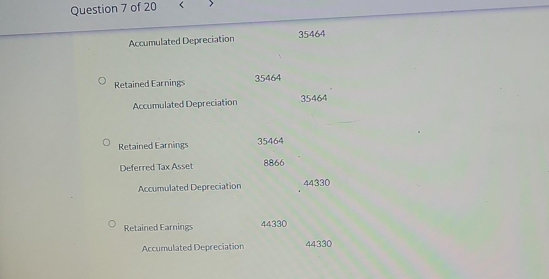 financial statements. A building constructed at the beginning of 2024 costing $1329900