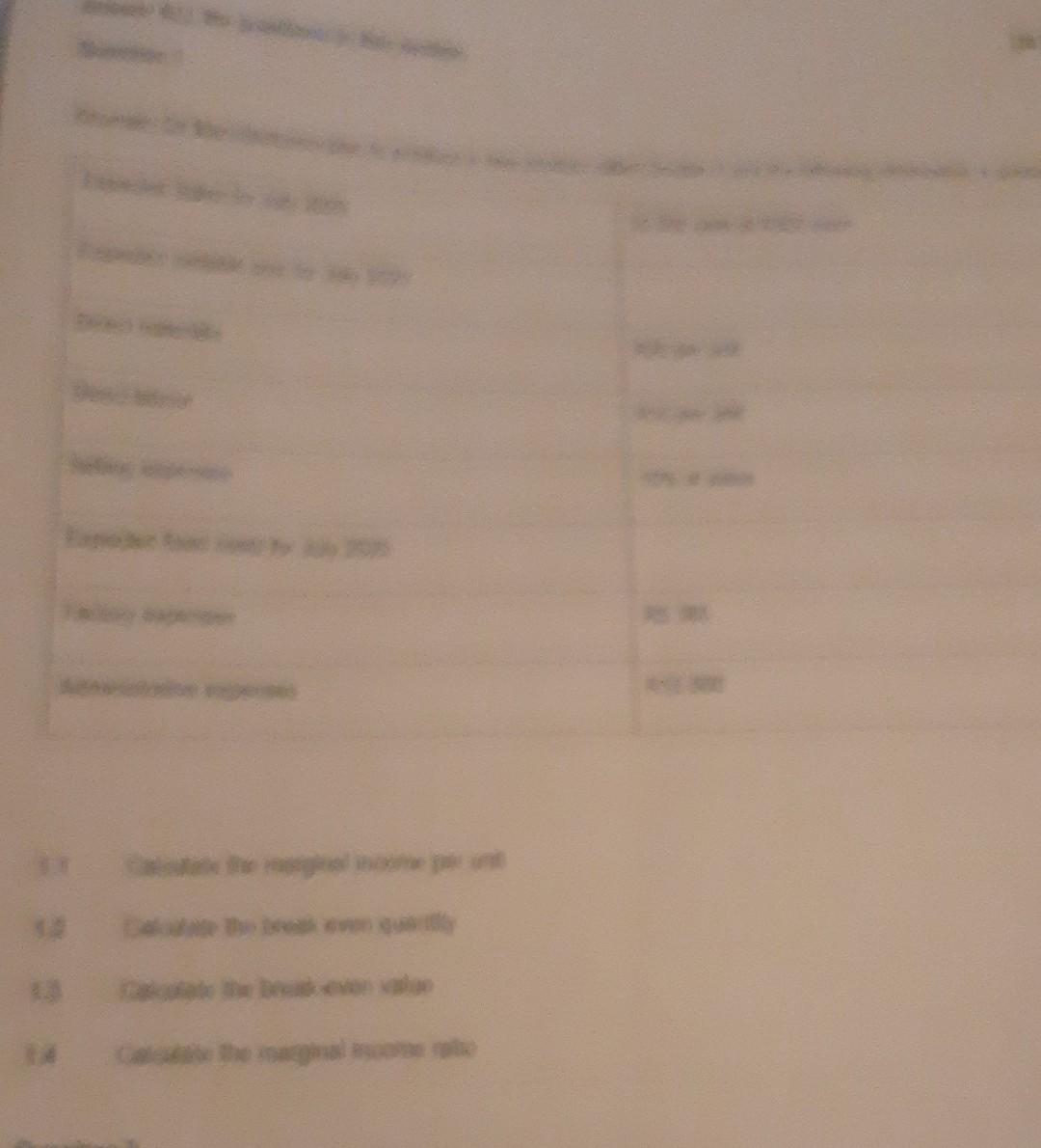  what are variable and fixed costs from this # 20 130
