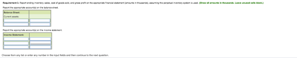Blank's options are( Periodic System - perpetual System) Last Blank's options are(