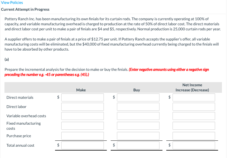  View Policies Current Attempt in Progress Pottery Ranch Inc. has been