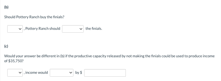 manufacturing its own finials for its curtain rods. The company is currently