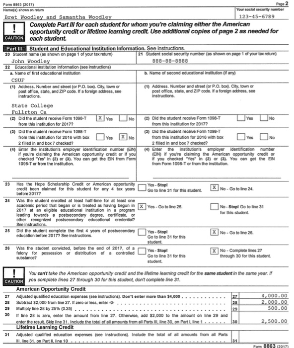 of 2017 and has a couple of questions for us to research.