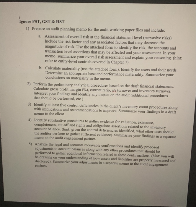 contract. In particular, they have indicated that they are interested in seeing