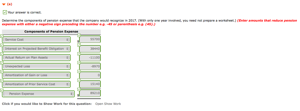 Other Comprehensive Income G/L 23,630 and Pension Asset/Liability 30,000 Problem 20-3 (Part
