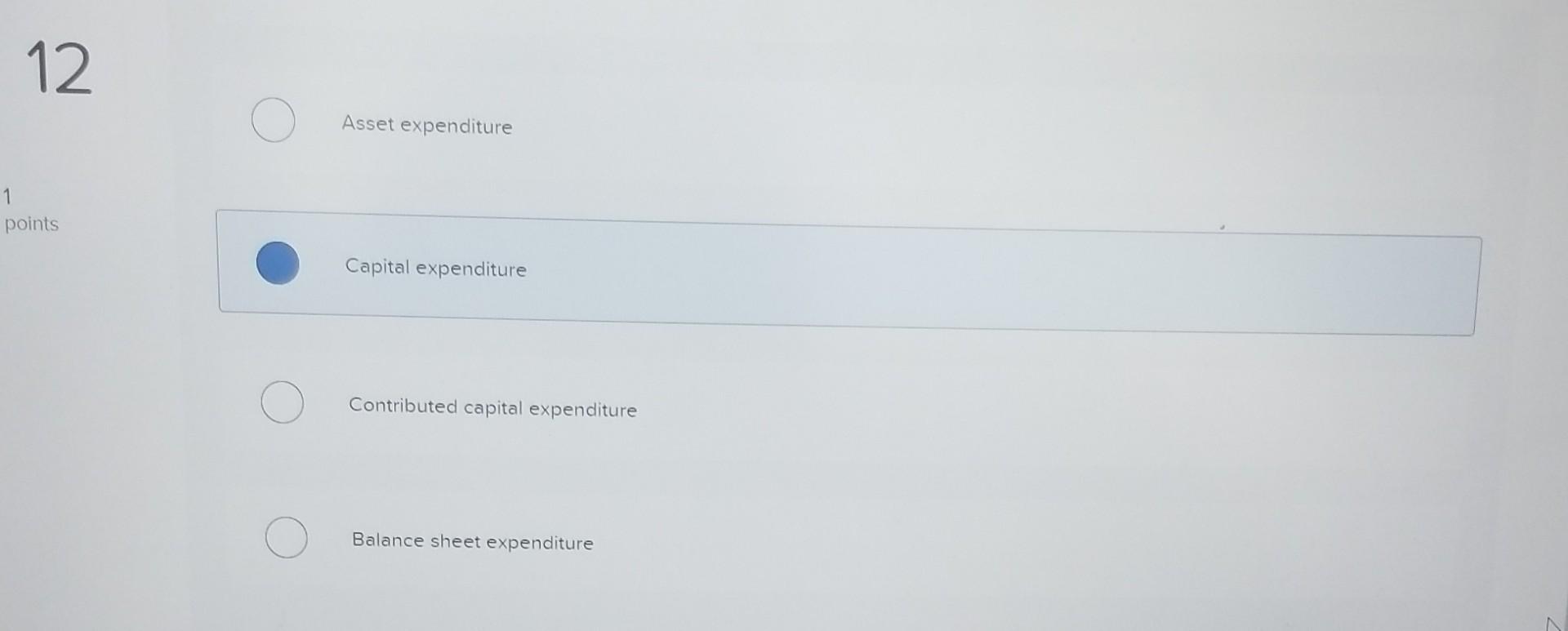 expenditures that result in future economic benefits and can be reliably measured