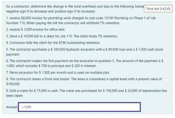 I don't know if the answer is right for a contractor,