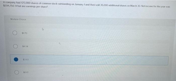 How exactly do you this answer step by step? A company had
