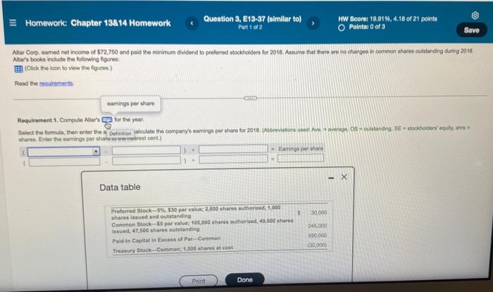 please fill in blank and do the problem Homework: Chapter 13814 Homework