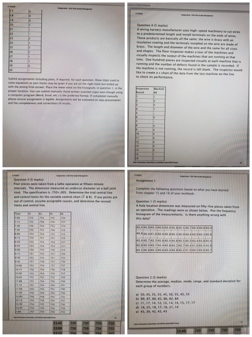  can I get some help with question #4 please It is