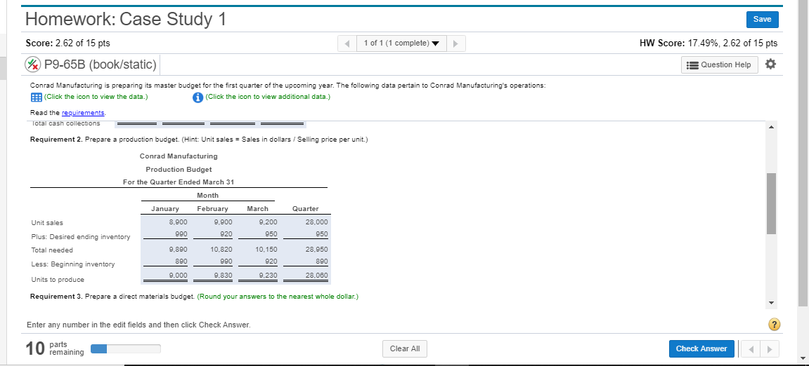 (book/static) 1 of 1 (1 complete) HW Score: 17.49%, 2.62 of 15