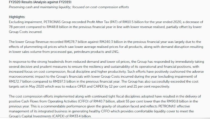 lower than the RM90.8 billion in the previous year. This is a