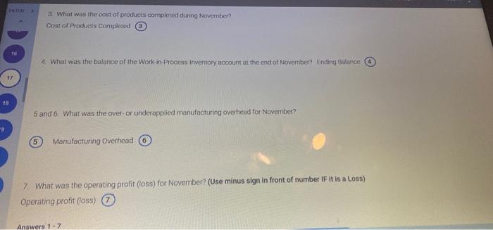 (11/1) 74,000 Labor 99,000 Cost of Goods Sold Materials Inventory BB (11/1)