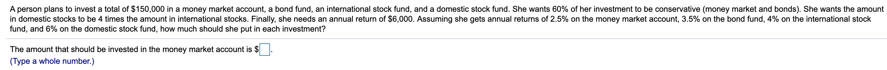 Please write all steps to find answer. A person plans to