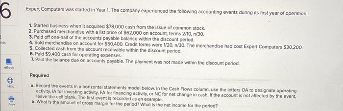 not sure if what i have down already is correct Expert Computers