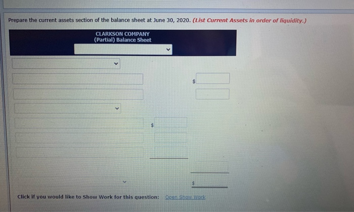 Process Inventory 6/30/20 Direct Labor Indirect Labor $48,000 39,600 96,000 75,900 19,800