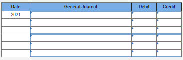 include each debit and credit. In 2021, the Westgate Construction Company entered