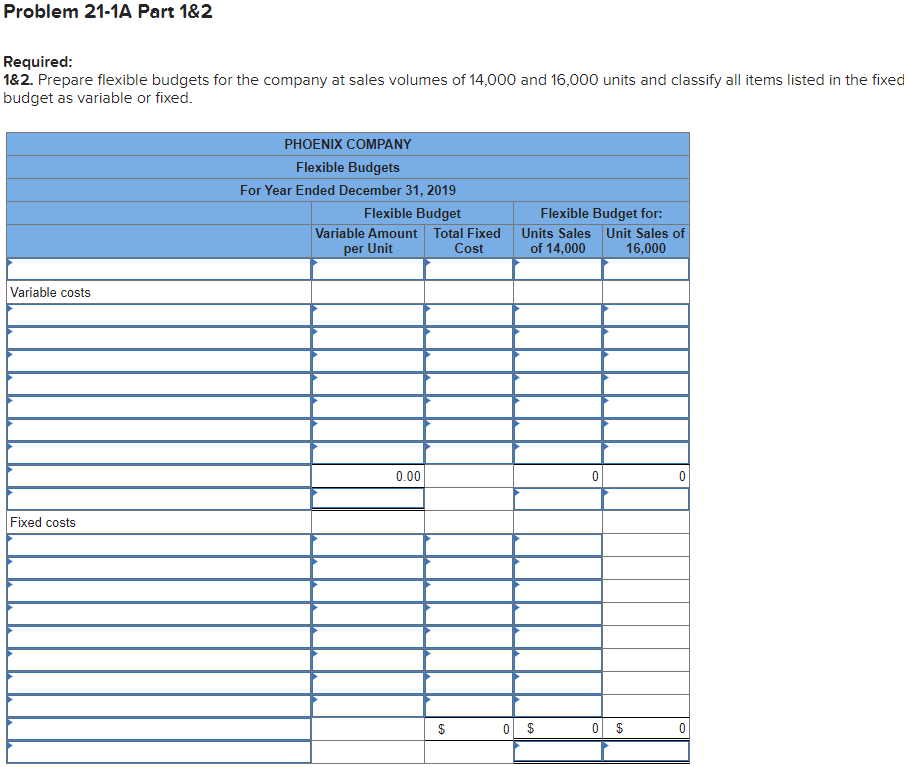 P1, A1 [The following information applies to the questions displayed below.] Phoenix
