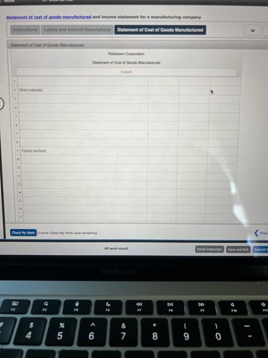 For the Month Ended December 31, 20Y8 Amount Deseriptions Advertising expense Cost