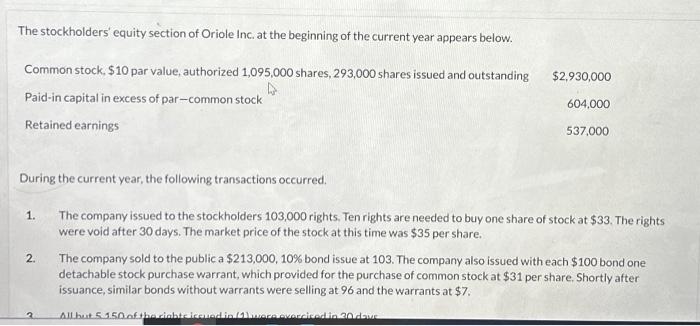  5. I 6. For options exercised: 2. 3. 4. Prepare general