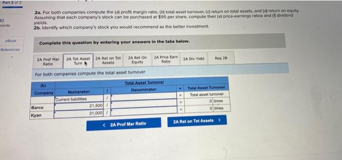 of two companies competing in the same industry follows, Barco Kyan Company