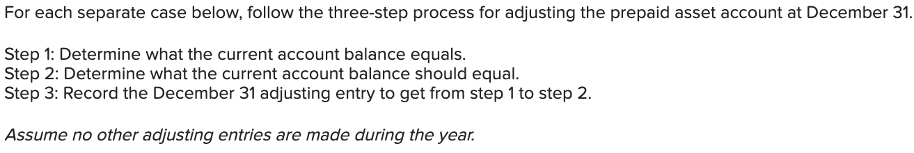  Any help is appreciated. Thank you! For each separate case below,