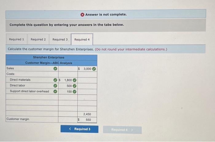 below. Prepare a report showing the first-stage allocations of overhead costs to