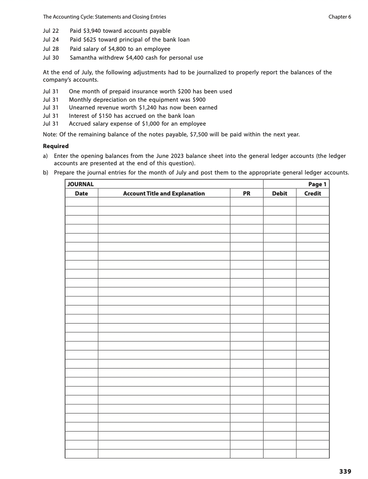  I need to know how to put the information into an