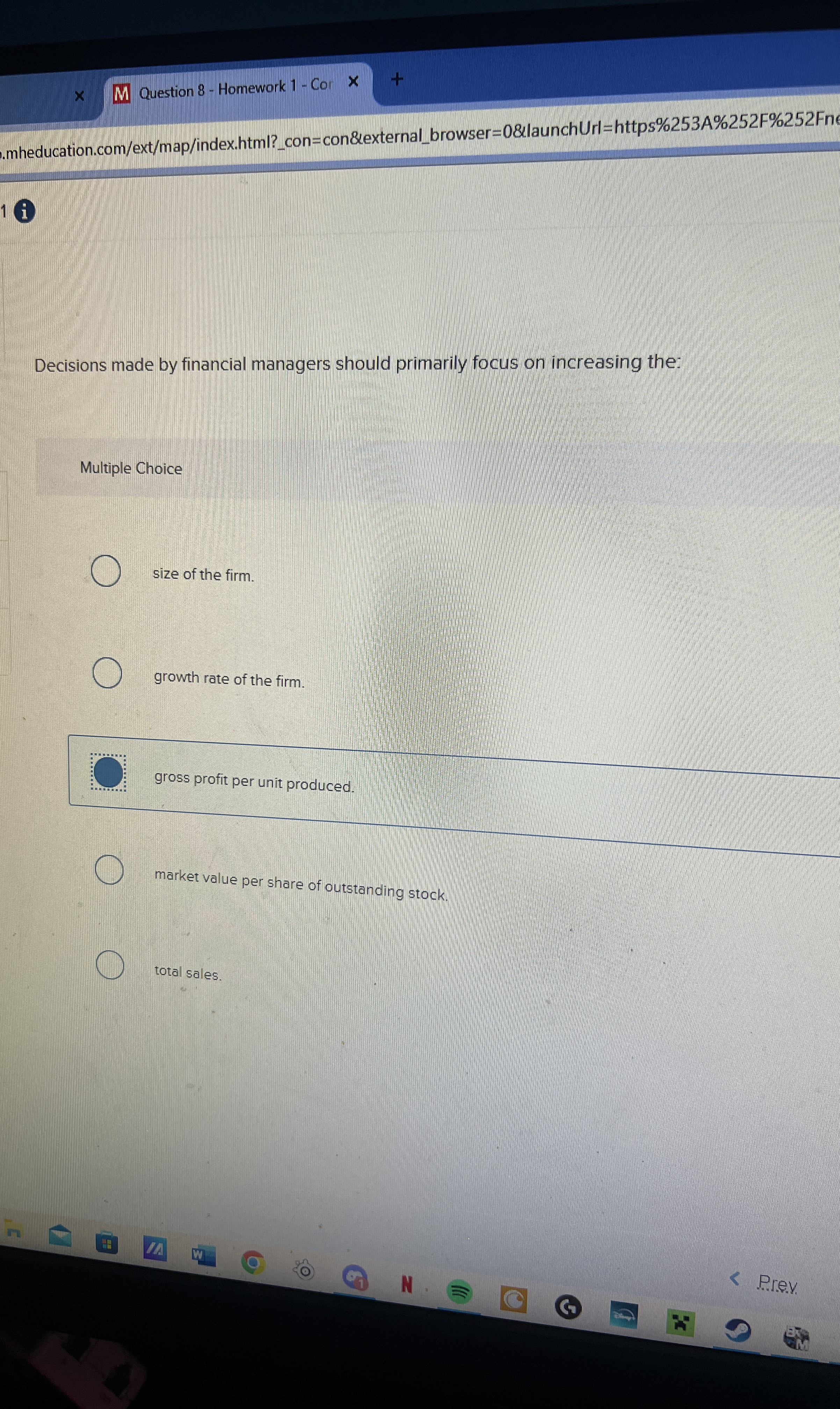  What do finicial mangers focus on 