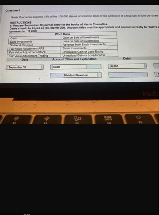  the queStion was long took 2 pics. please show work Question