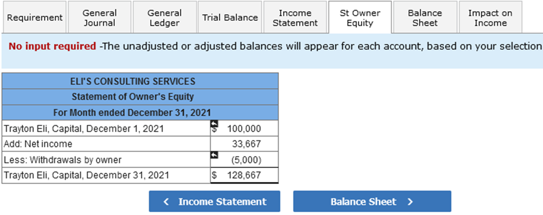 (either adjusted or unadjusted) will autopopulate based on your selection. No input