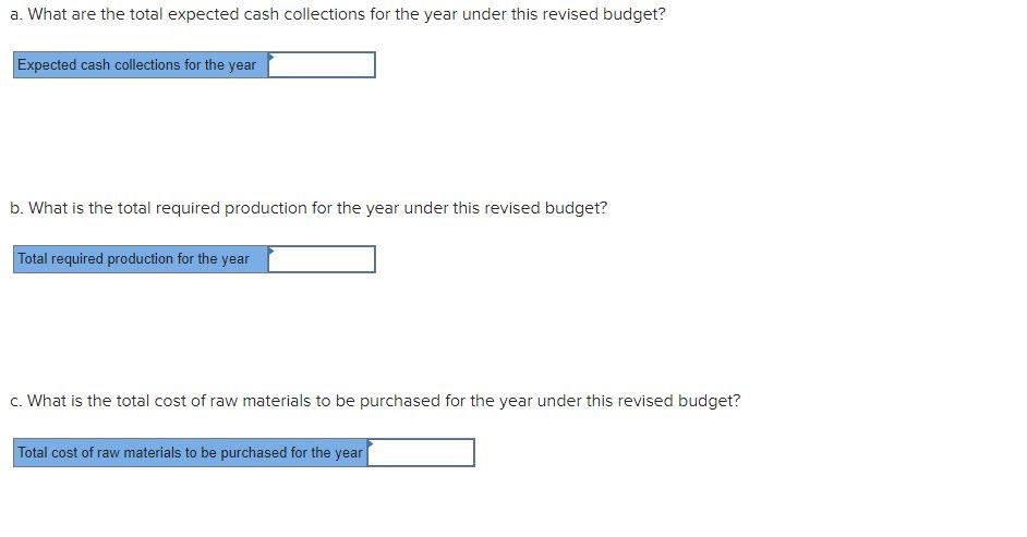 text. Requirement 2: The company has just hired a new marketing manager