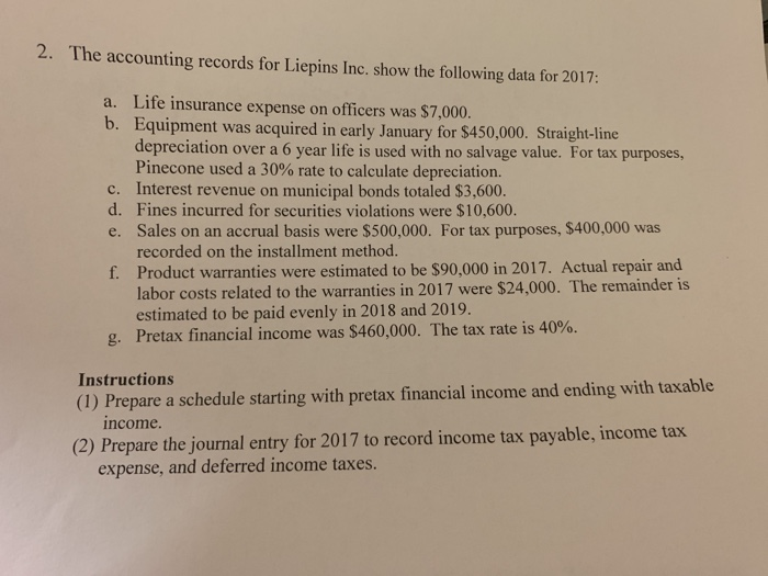 Please answer asap for thumb up. Thank you. 2. The accounting records