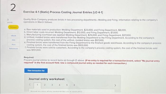  Need help with problem #2. Thank you in advance 2 Exercise