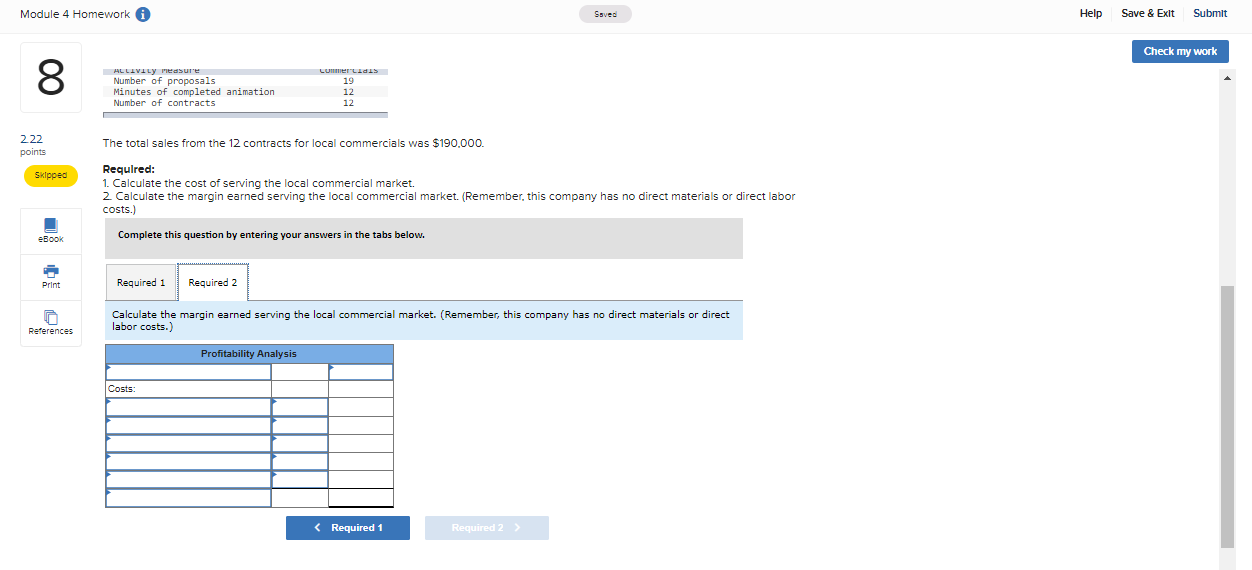 small company that creates computer-generated animations for films and television. Much of