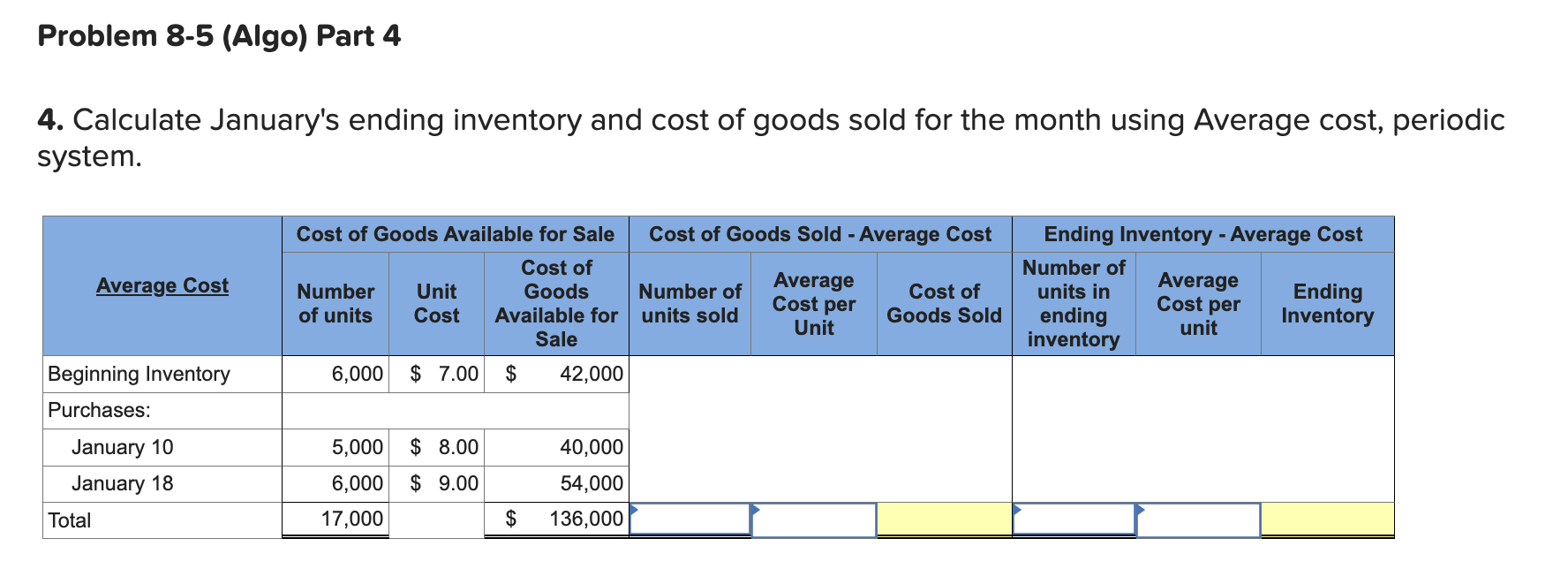 [The following information applies to the questions displayed below.] A company began