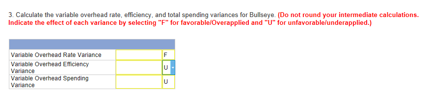 follows: Standard Standard Unit Standard Price (Rate) Quantity Cost Direct materials (cork