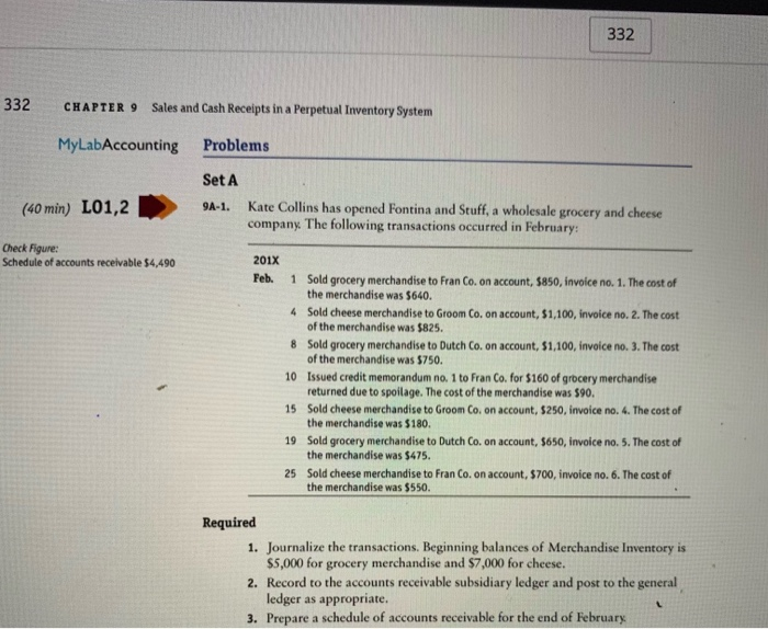  anyone to help me solve this please 332 332 CHAPTER 9