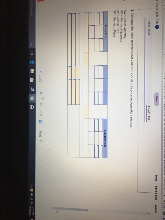$25.0 Direct materials (5.0 Ibs. 5.0 per Ib.) Direct labor (1.9 hrs.
