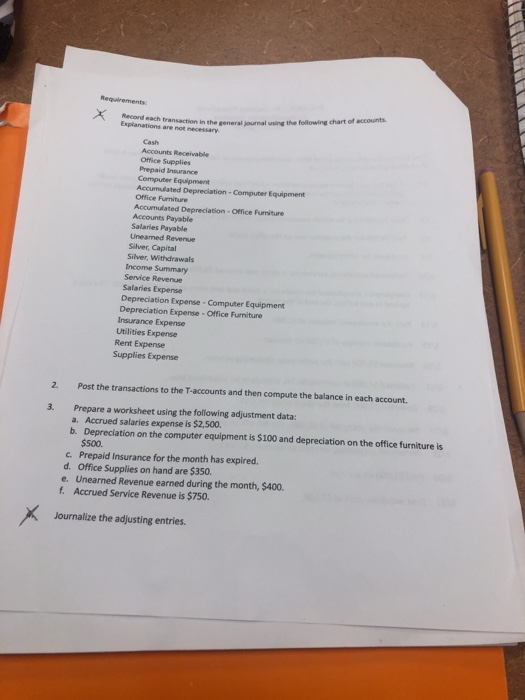 2019 apter Fred Silver began a business called Silver Accounting Service on