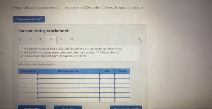 account had as $7,000 debit balance at Decembet 31 before adjusting for
