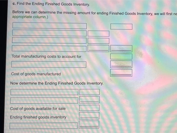 October ..... $ 6,000 Work in process inventory, October 1.... $ 0