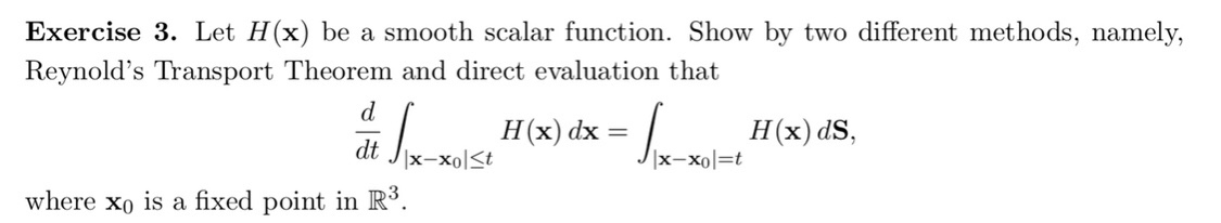  Doesnt need the Reynolds part, only need the direct evaluation part