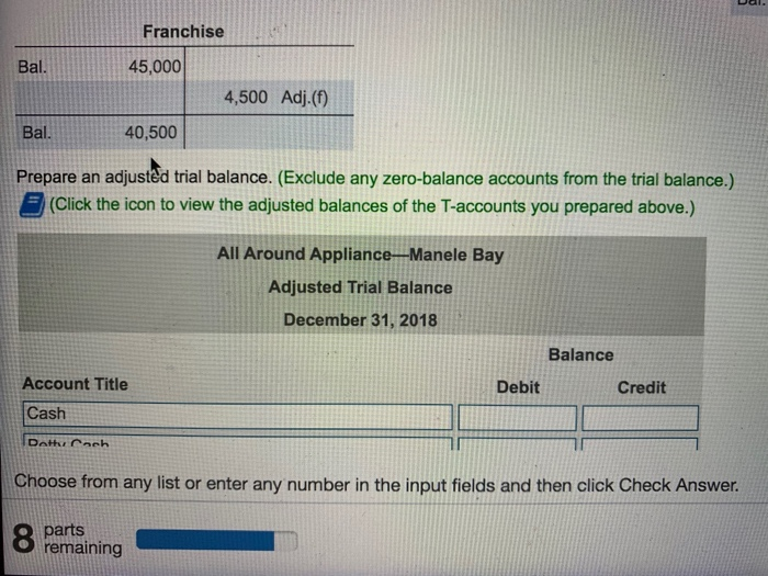 Bal. Bal. 1.200 and Bal. 730,000 Depr. Expense-Building liang Tria Ady ber