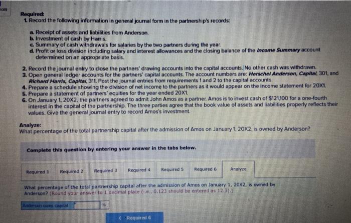 For several years, Herschel Anderson had operated Management Consulting Company as its