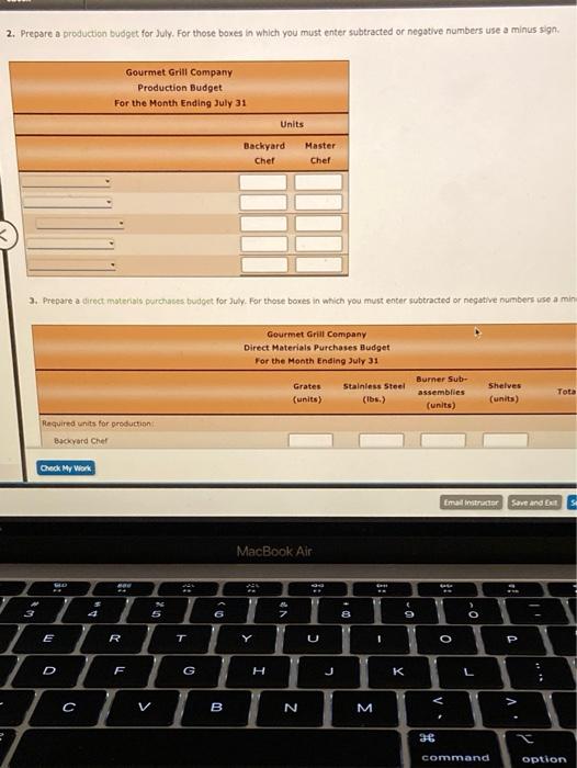 as follows Estimated sales for Suy by sales territory Maine Backyard 310