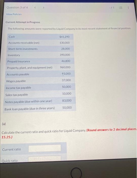 please answer with the boxes .... explanation always helps Current Attempt in