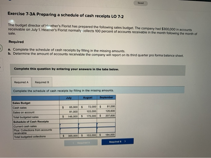  chapter 7 group work keep getting them wrong please help! Saved