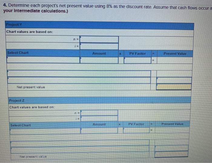 $350,000 investment for new machinery with a five-year life and no salvage